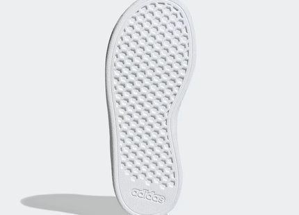 Zapatillas Adidas Grand Court 2.0 Kids Blanco Con Negro