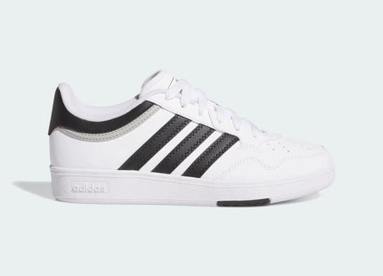 Zapatilla Adidas Hoops 4.0 Niño Niña Blanco Negro Gris Básquetbol Urbana