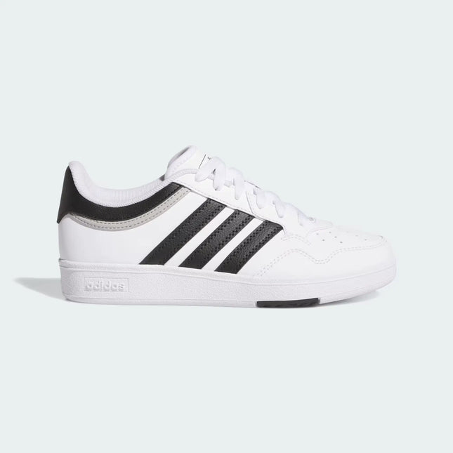 Zapatilla Adidas Hoops 4.0 Niño Niña Blanco Negro Gris Básquetbol Urbana