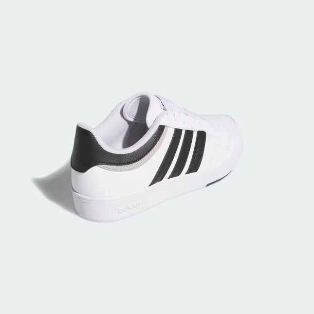 Zapatilla Adidas Hoops 4.0 Niño Niña Blanco Negro Gris Básquetbol Urbana