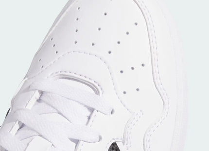 Zapatilla Adidas Hoops 4.0 Niño Niña Blanco Negro Gris Básquetbol Urbana