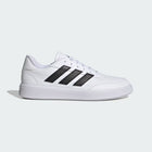 Zapatillas Adidas Blanca con 3 Líneas Negras CourtBlock