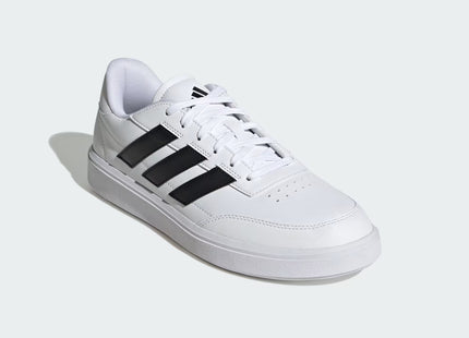 Zapatillas Adidas Blanca con 3 Líneas Negras CourtBlock