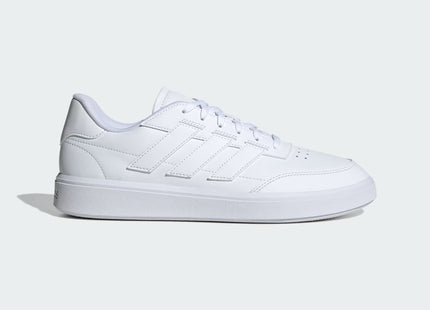 Zapatilla Adidas Blanca 3 Líneas Court Block