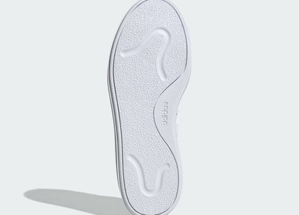 Zapatilla Adidas Blanca 3 Líneas Court Block