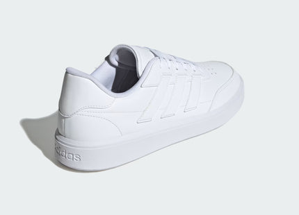 Zapatilla Adidas Blanca 3 Líneas Court Block