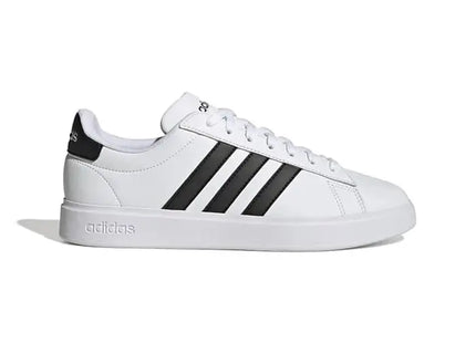 Zapatilla Adidas Grand Court 2.0 Hombre Blanco Negro Cloudfoam