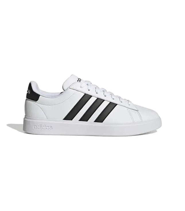 Zapatilla Adidas Grand Court 2.0 Hombre Blanco Negro Cloudfoam