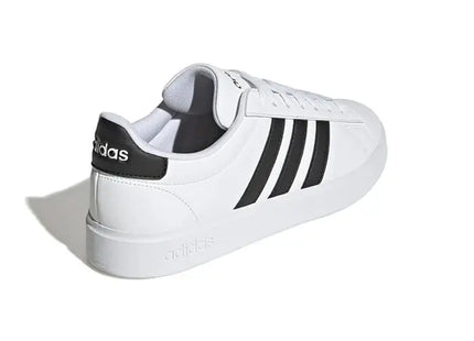 Zapatilla Adidas Grand Court 2.0 Hombre Blanco Negro Cloudfoam