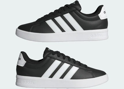 Zapatilla Adidas Grand Court 3.0 Hombre Negro Blanco Cloudfoam