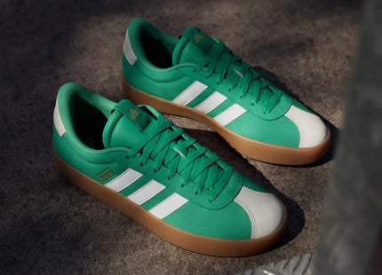 Zapatilla Adidas VL Court 3.0 Hombre Verde Blanco Marrón Skate Urbana