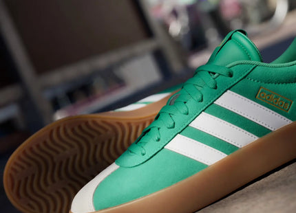 Zapatilla Adidas VL Court 3.0 Hombre Verde Blanco Marrón Skate Urbana