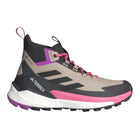 Botín Adidas Terrex Free Hiker 2 GTX Mujer Beige Rosa Impermeable