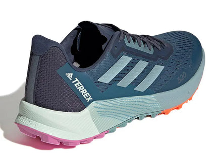 Zapatilla Adidas Terrex Agravic Flow 2 Hombre Azul Gris Trail