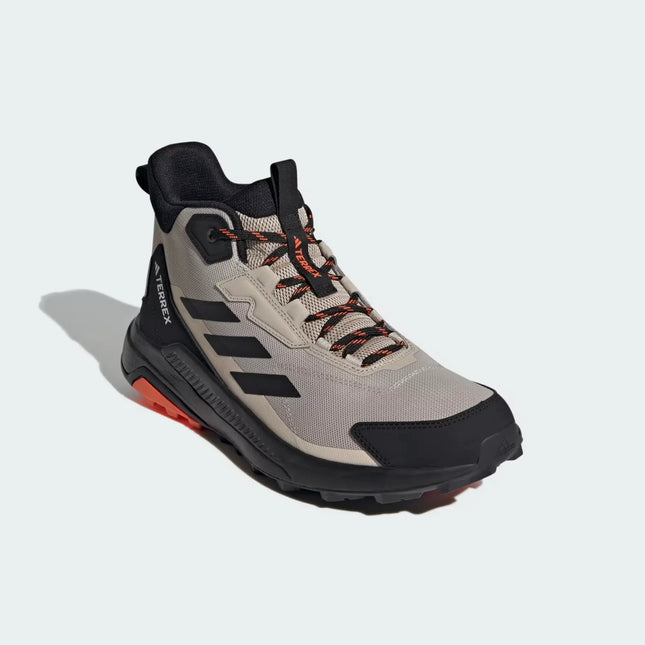Zapatilla Adidas Terrex Anylander Mid Hombre Beige Negro Senderismo