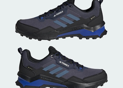 Zapatilla Adidas Terrex AX4 GTX Hombre Azul Marino Negro Trail
