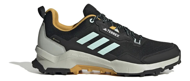 Zapatilla Adidas Terrex AX4 GTX Hombre Negro Aqua Trekking