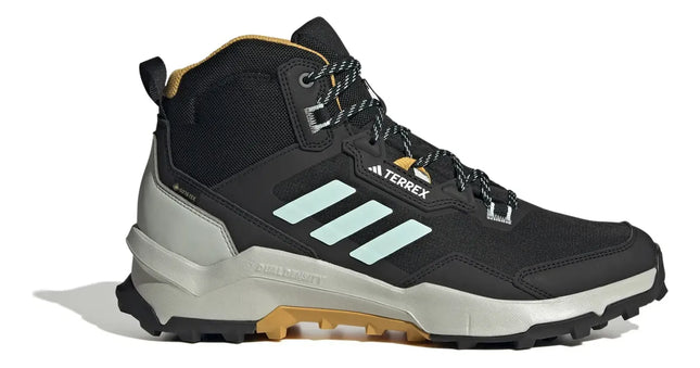 Botín Adidas Terrex AX4 Mid GTX Hombre Negro Turquesa Trekking