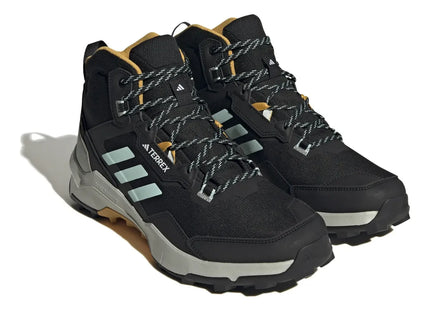 Botín Adidas Terrex AX4 Mid GTX Hombre Negro Turquesa Trekking