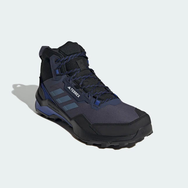 Botín Adidas Terrex AX4 Mid GTX Hombre Azul Marino Negro Trail