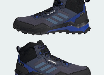 Botín Adidas Terrex AX4 Mid GTX Hombre Azul Marino Negro Trail