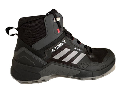 Botín Adidas Terrex Swift R3 Mid GTX Hombre Negro Trekking Impermeable