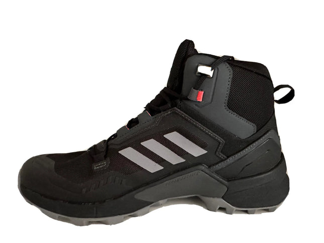 Botín Adidas Terrex Swift R3 Mid GTX Hombre Negro Trekking Impermeable