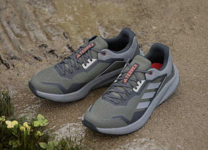Zapatilla Adidas Terrex Trail Rider Hombre Verde Oliva Trail