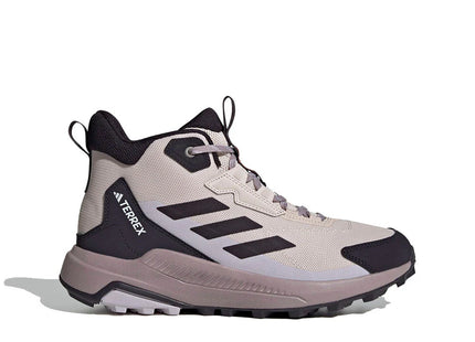 Botín Adidas Terrex Anylander Mid Mujer Lila Pastel Trekking