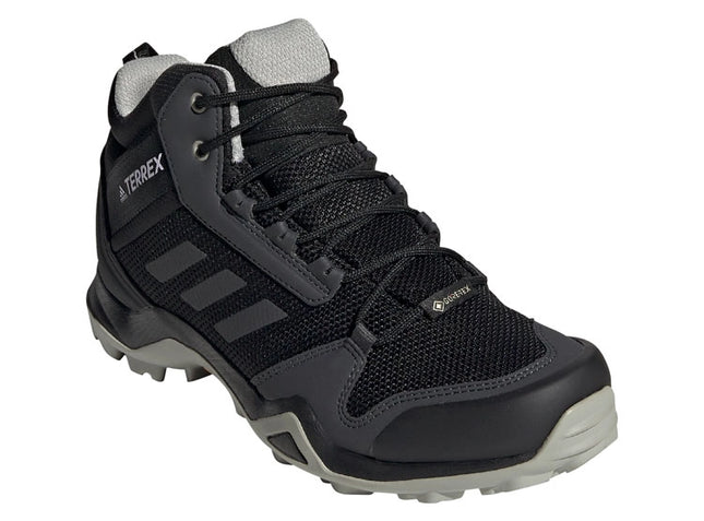 Botín Adidas Terrex AX3 Mid GTX Mujer Negro Gris Impermeable