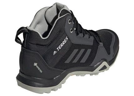 Botín Adidas Terrex AX3 Mid GTX Mujer Negro Gris Impermeable