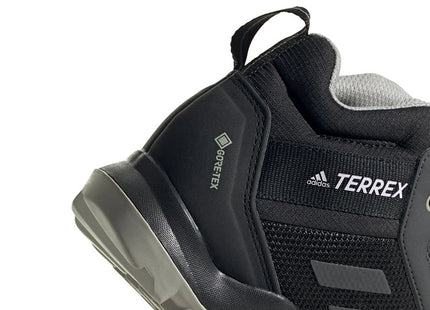 Botín Adidas Terrex AX3 Mid GTX Mujer Negro Gris Impermeable