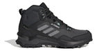 Botín Adidas Terrex AX4 Mid GTX Mujer Negro Gris Impermeable