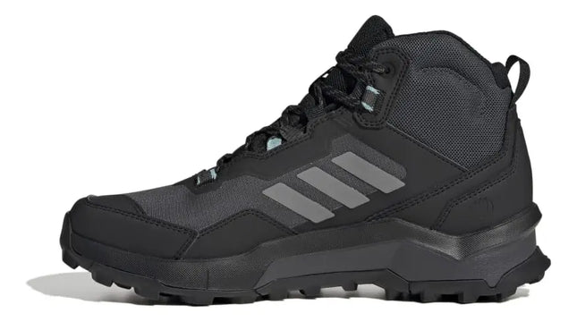 Botín Adidas Terrex AX4 Mid GTX Mujer Negro Gris Impermeable