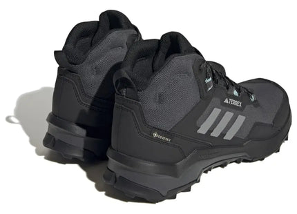 Botín Adidas Terrex AX4 Mid GTX Mujer Negro Gris Impermeable