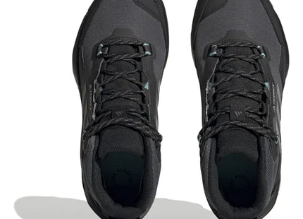 Botín Adidas Terrex AX4 Mid GTX Mujer Negro Gris Impermeable