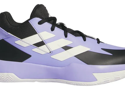 Zapatilla Adidas Cross EM Up Select Niño Morado Negro Básquet