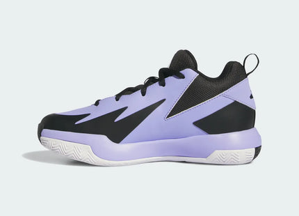 Zapatilla Adidas Cross EM Up Select Niño Morado Negro Básquet