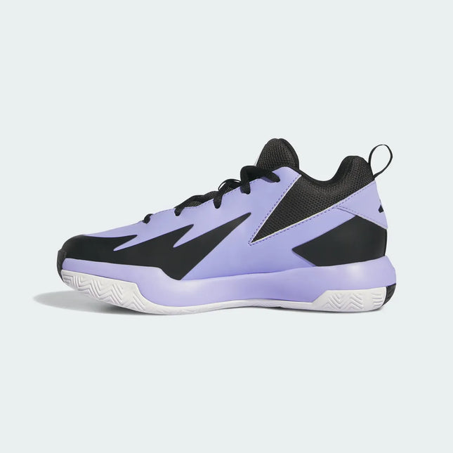 Zapatilla Adidas Cross EM Up Select Niño Morado Negro Básquet
