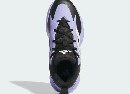 Zapatilla Adidas Cross EM Up Select Niño Morado Negro Básquet