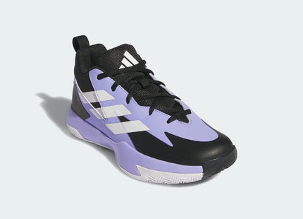 Zapatilla Adidas Cross EM Up Select Niño Morado Negro Básquet