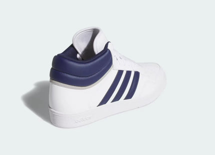 Zapatilla Adidas Hoops 4.0 Mid Unisex Blanco Azul Básquet