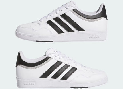 Zapatilla Adidas Hoops 4.0 Unisex Blanco Negro Básquet Urbana