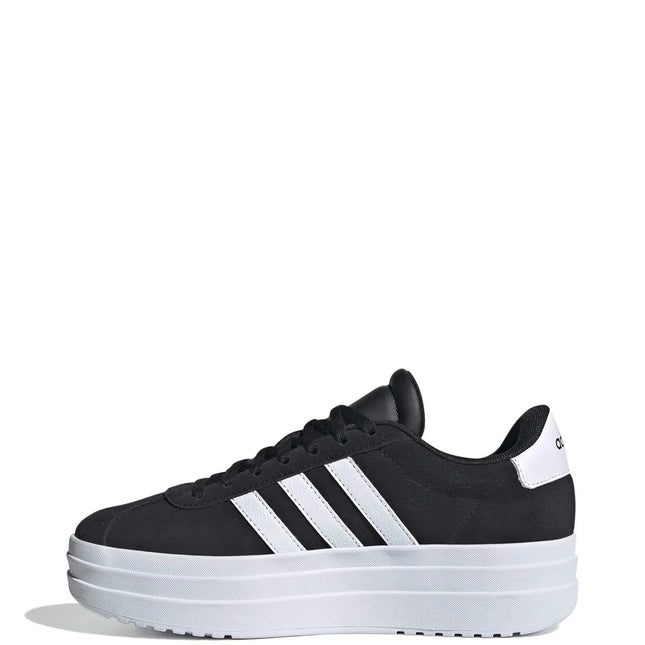 Zapatilla Adidas VL Court Bold Mujer Negro Blanco Plataforma