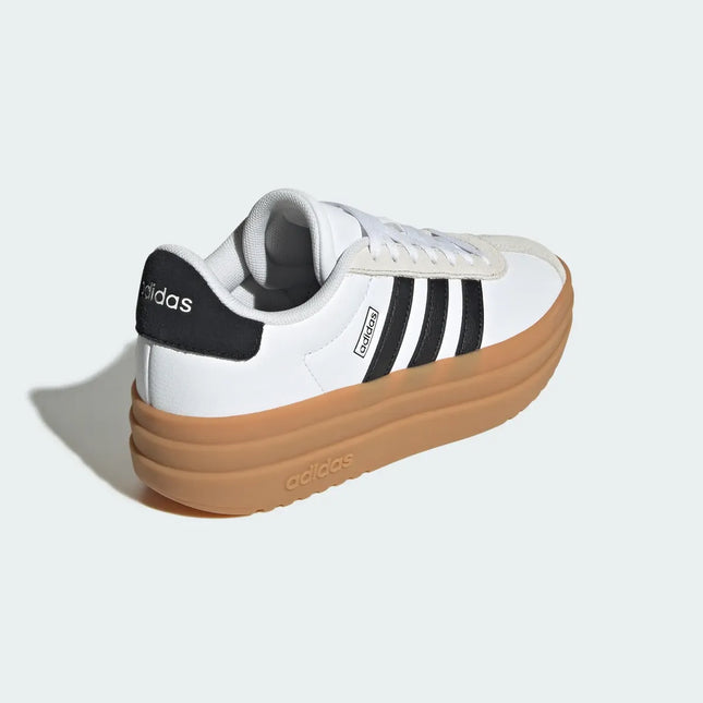 Zapatilla Adidas VL Court Bold Mujer Blanco Negro Suela Gum