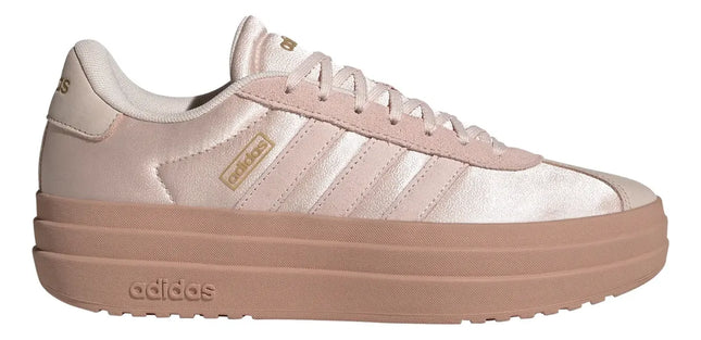 Zapatilla Adidas VL Court Bold Mujer Rosa Café Plataforma