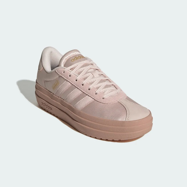 Zapatilla Adidas VL Court Bold Mujer Rosa Café Plataforma
