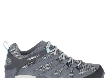 Zapatilla Merrell Alverstone GORE-TEX Mujer Gris Celeste Senderismo