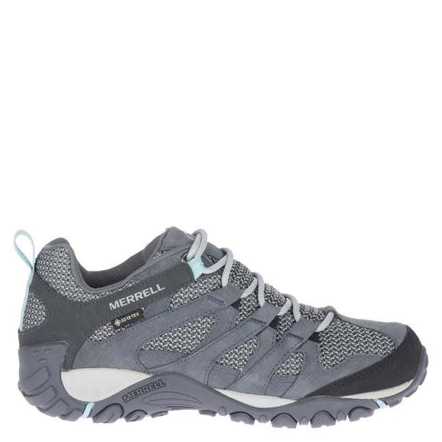 Zapatilla Merrell Alverstone GORE-TEX Mujer Gris Celeste Senderismo