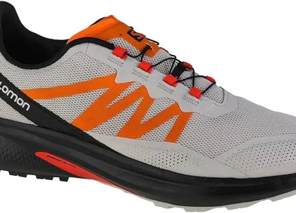 Zapatilla Salomon Hypulse Hombre Gris Naranja Rojo Trail Running